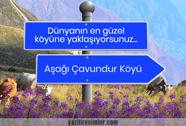 Aşağı Çavundur Köyü